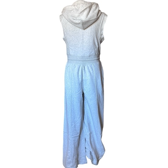 #188 NWOT Free People Making It Jumpsuit in Heather Grey - Picture 10 of 10